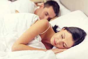 couple sleeping peacefully in mckinney tx